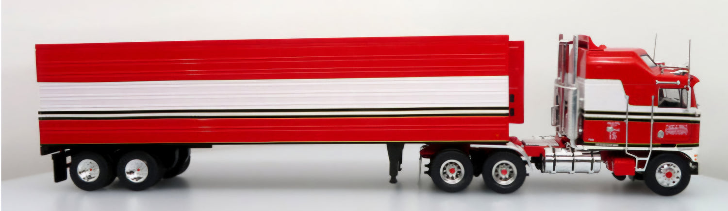 1979 Kenworth K100 Aerodyne w/ Trailer: MB McKay Trucking 1:43