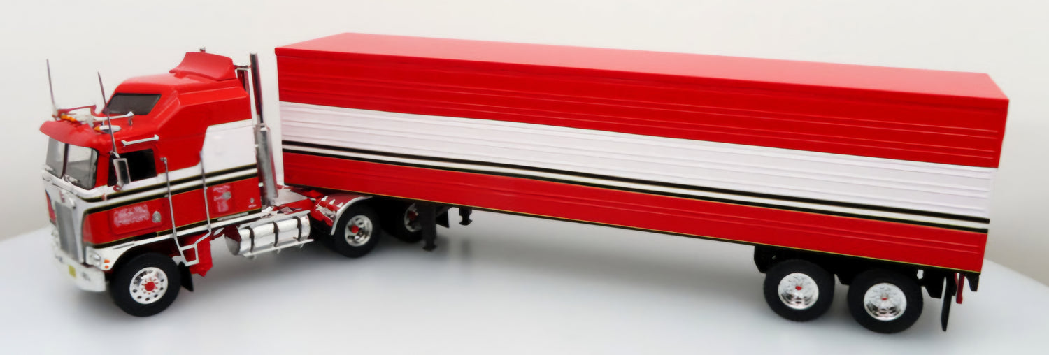 1979 Kenworth K100 Aerodyne w/ Trailer: MB McKay Trucking 1:43