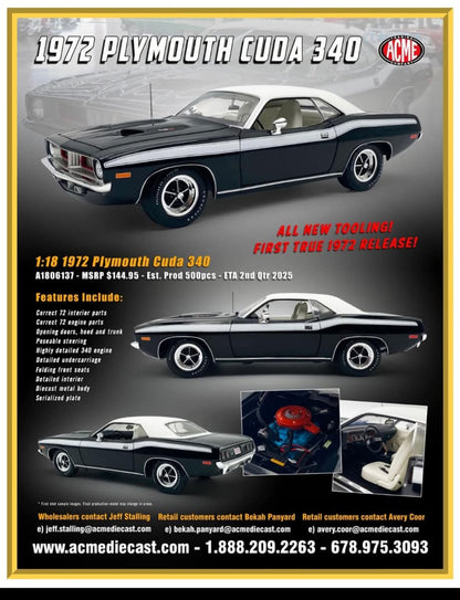 1972 Plymouth Cuda 340