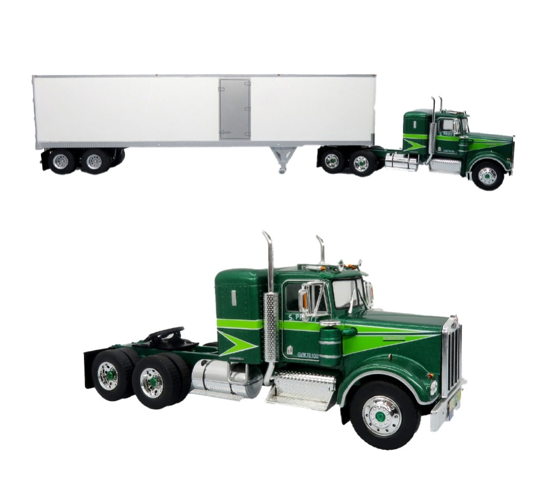 1976 Kenworth W900A Tractor &amp; Trailer: Movin&