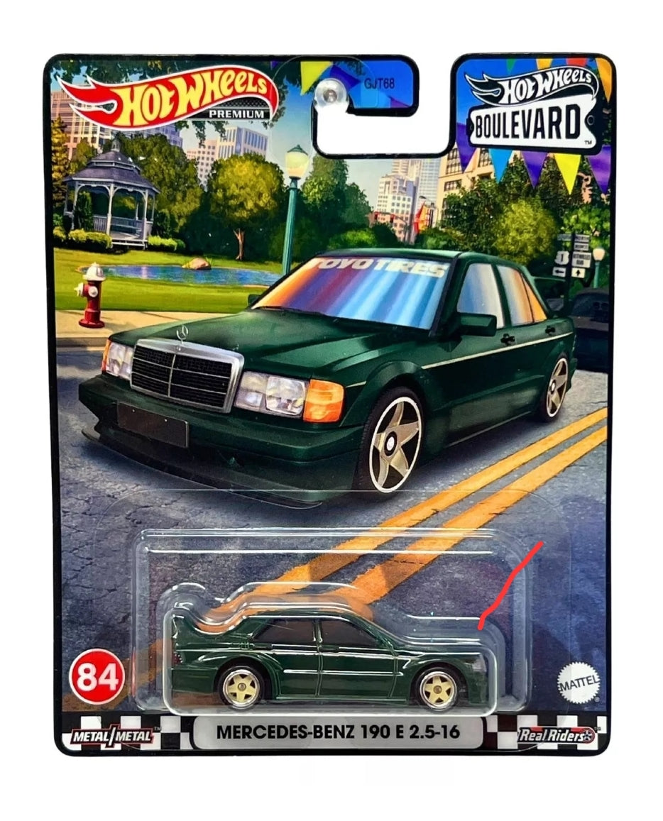 HOT WHEELS PREMIUM BOULEVARD 2023, Mercedes-Benz 190 E 2.5-16, 