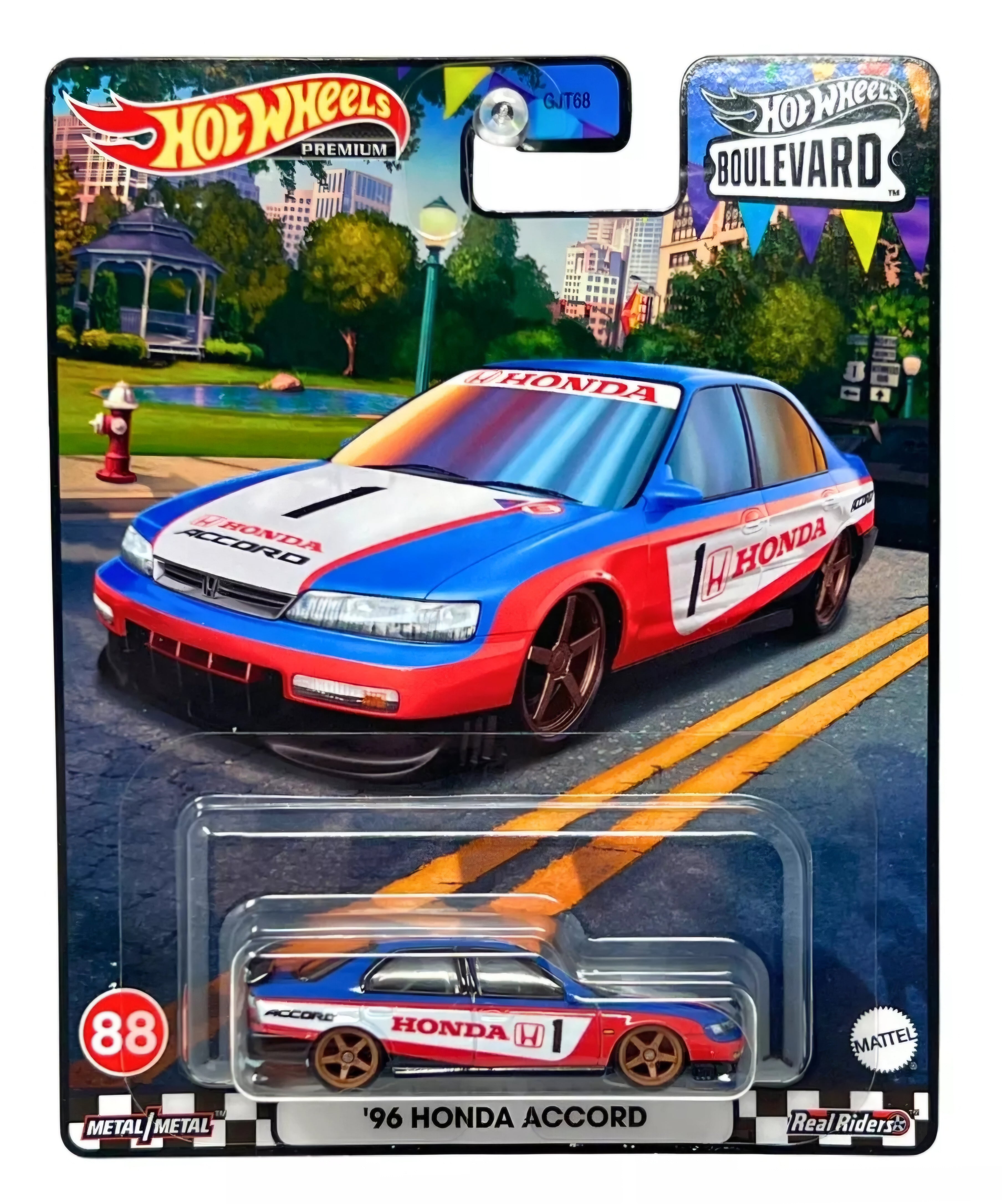 HOT WHEELS PREMIUM BOULEVARD 2023, 1996 Honda Accord, 