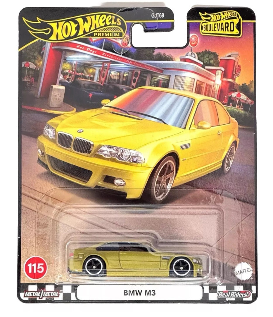 HOT WHEELS PREMIUM BOULEVARD 2024,BMW M3, 
