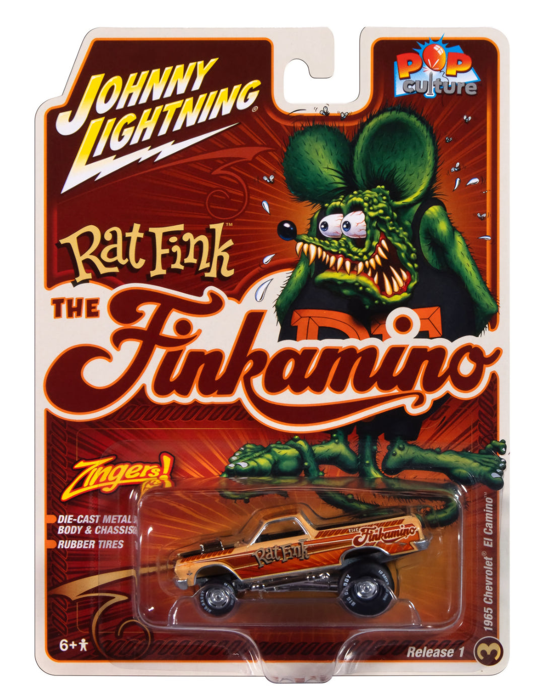 Rat Fink - 1965 Chevrolet El Camino Zinger, "The Funkamino" (JLSP411)