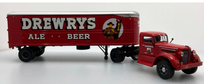 1947 Federal 45M Tractor w/Trailer: Drewrys Ale-Beer (1/43)