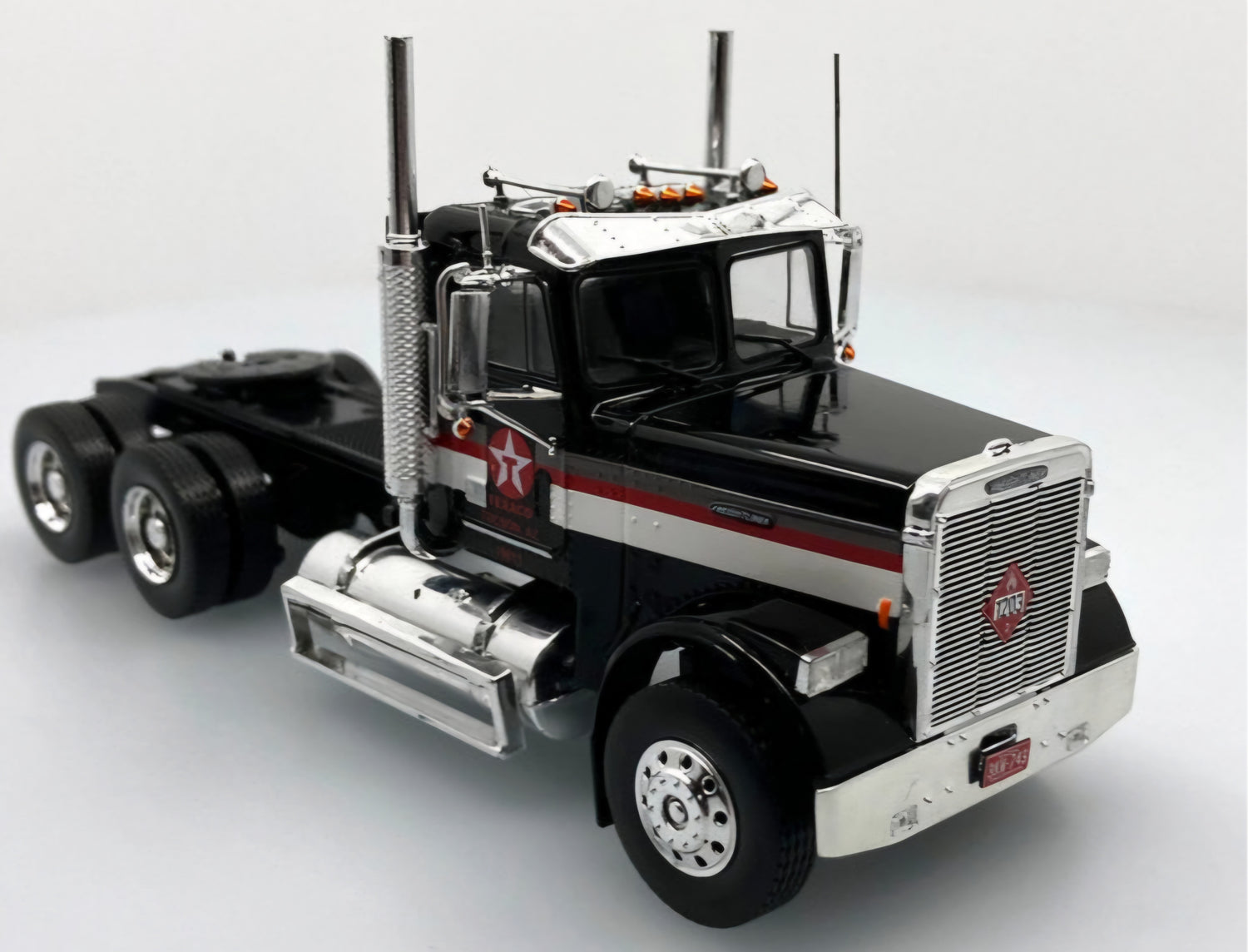1977 Freightliner FLC 120 64T Day Cab w/Tanker Trailer: Texaco Oil (1/43)