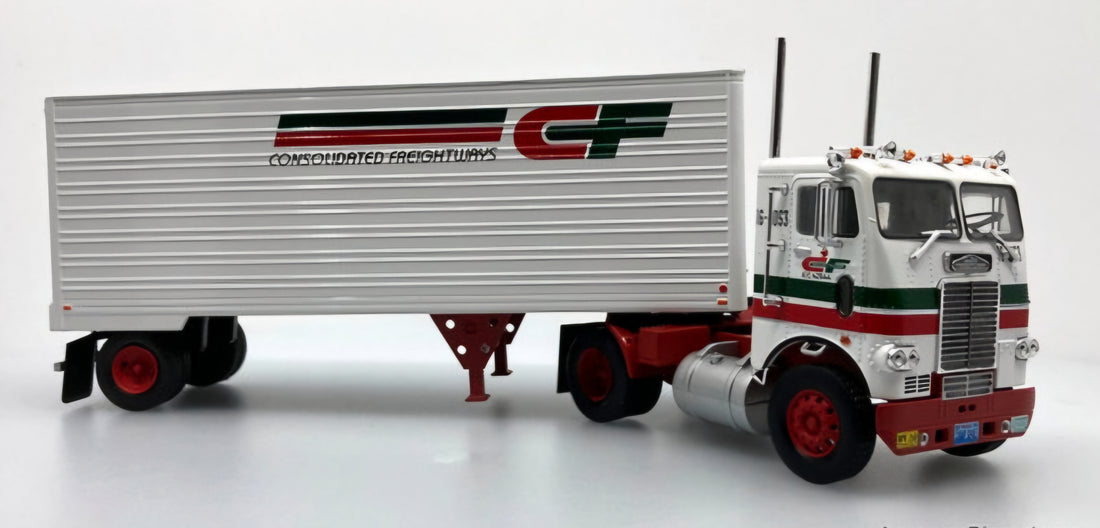 1976 White Freightliner COE: Consolidated Freight (1/43)