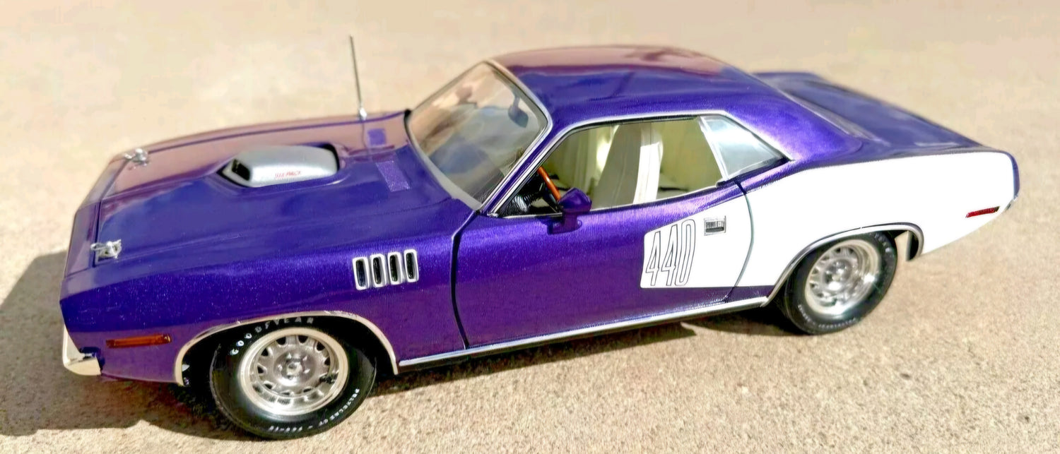 YCID-1971 Cuda, 440/6,  Violet (Limitée à 199 unités-Limited to 199 units)