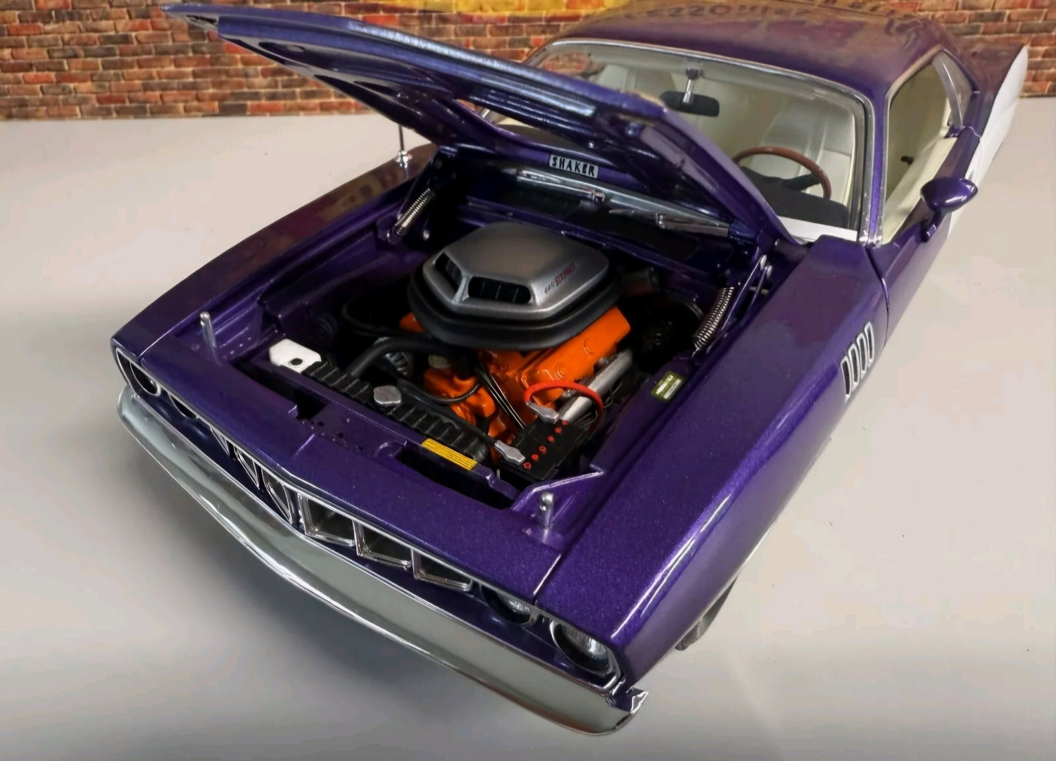 YCID-1971 Cuda, 440/6,  Violet (Limitée à 199 unités-Limited to 199 units)