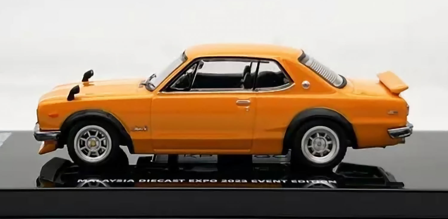 Nissan Skyline 2000 GT-R KPGC10 "Malaysia Diecast Expo Event" (Orange)