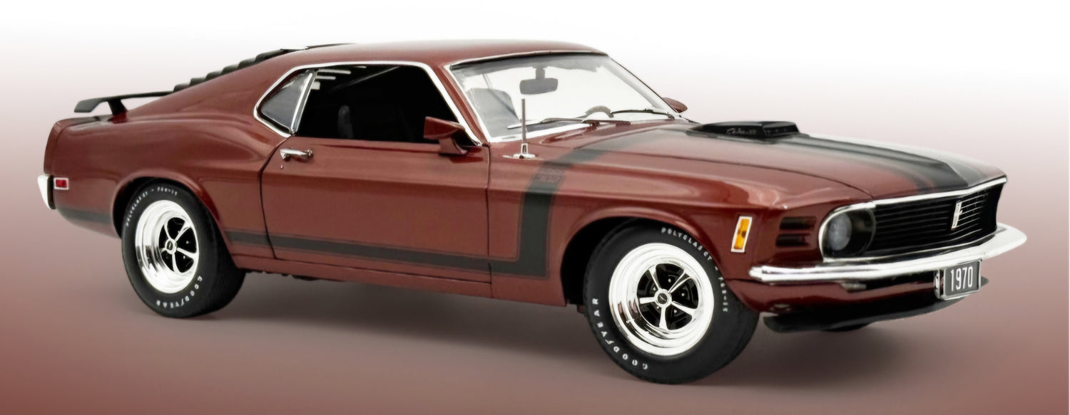 (PRE-0RDER-Q1, 2026) 1970 Mustang Boss 302, Chestnut Metallic - Supercar LE