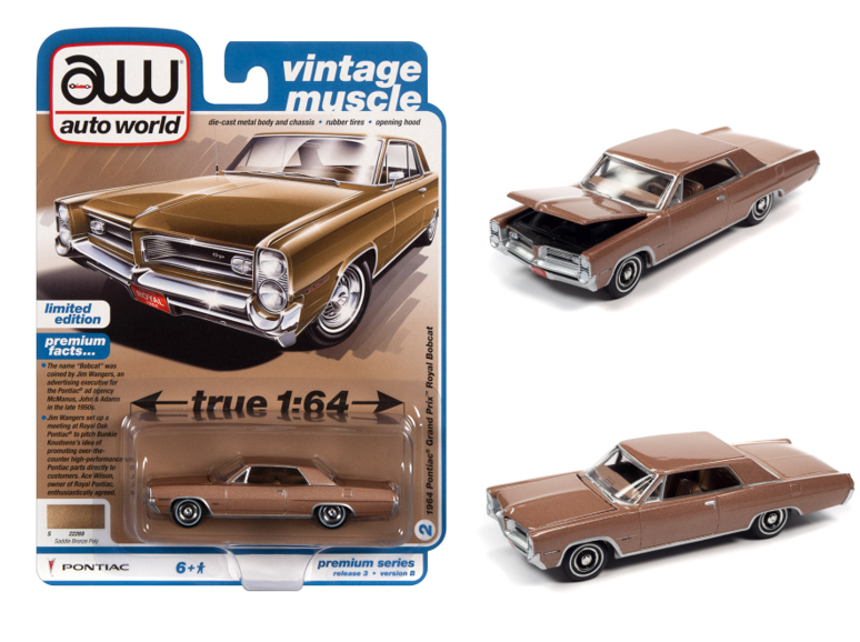 1964 Pontiac Grand Prix Royal Bobcat (Saddle Bronze Poly)