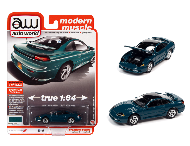 1993 Dodge Stealth R/T (Peacock Green) 1:64