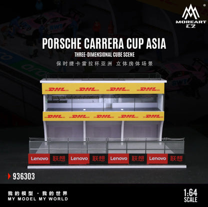 MoreArt 1/64-PORSCHE CARRERA CUP ASIA SCENE MO936303