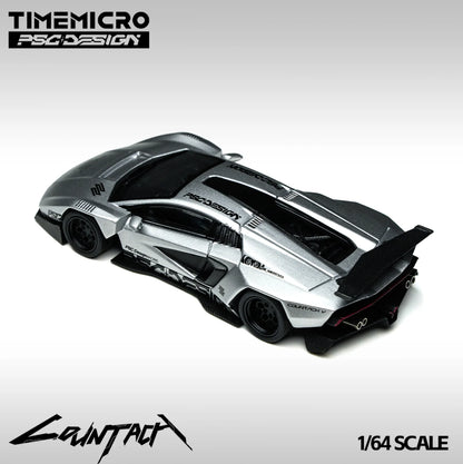 Time Micro x PSC DESIGN 1:64-Lamborghini Countach “V”  TM647704