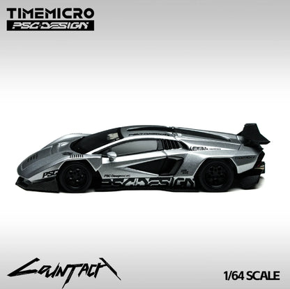Time Micro x PSC DESIGN 1:64-Lamborghini Countach “V”  TM647704