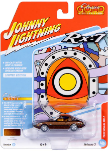 Johnny Lightning-1983 Mazda RX-7 (Havanna Brown Metallic) JLCG034A-6