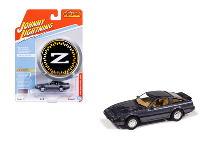 Johnny Lightning- 1984 Nissan 300ZX Turbo (Purple Grey Metallic) JLCG034A-3