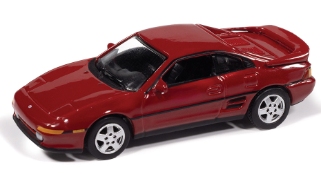 Johnny Lightning- 1991 Toyota MR2 (Crimson Red) JLCG034A-4