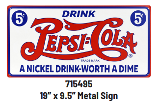 Drink Pepsi-Cola 5¢