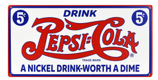 Drink Pepsi-Cola 5¢