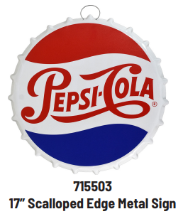 Pepsi-Cola (17" Dia.)