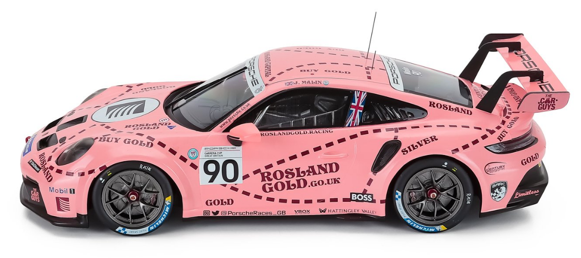 911 992 GT3 CUP COUPE N 90 3rd BRANDS HATCH PORSCHE CUP GB 2023 JOSH MALIN