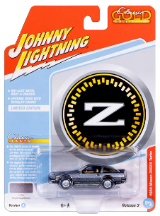 Johnny Lightning- 1984 Nissan 300ZX Turbo (Purple Grey Metallic) JLCG034A-3