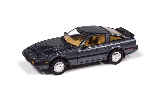 Johnny Lightning- 1984 Nissan 300ZX Turbo (Purple Grey Metallic) JLCG034A-3