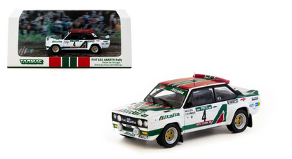Tarmac Works Hobby64 1:64 Fiat 131 Abarth Rally Rallye de Portugal 1978 Winner 