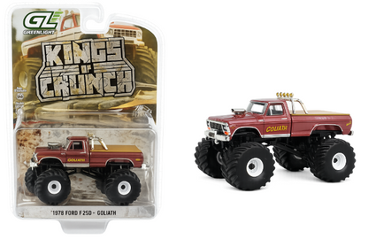 1979 Ford F-250 Monster Truck Goliath – GreenLight Kings of Crunch 1:64 – GL49195-B