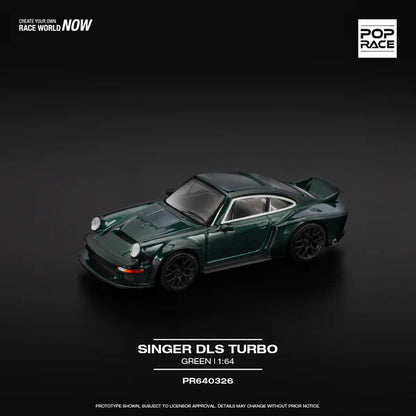 (PRE-0RDER 2025) POPRACE 1/64, Singer DLS Turbo (Road) - Green, PR640326