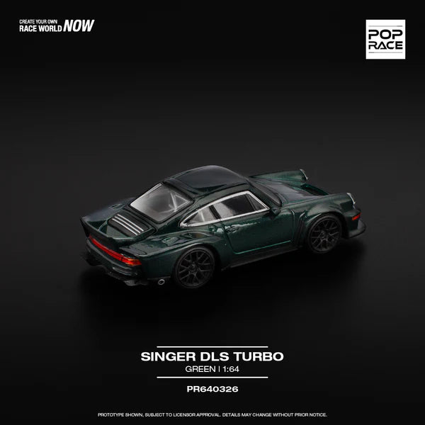 (PRE-0RDER 2025) POPRACE 1/64, Singer DLS Turbo (Road) - Green, PR640326