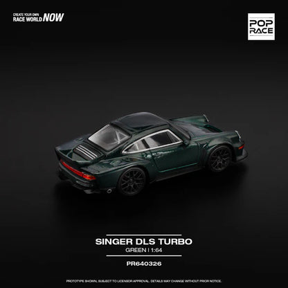 (PRE-0RDER 2025) POPRACE 1/64, Singer DLS Turbo (Road) - Green, PR640326