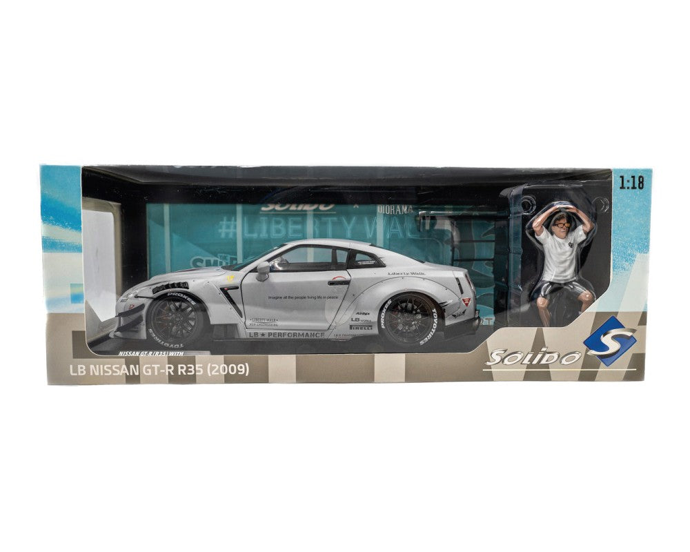 (LIMIT 1 PER CLIENT) NISSAN GT-R (R35) LBWK TYPE 2.0 WITH WATARU KATO-SAN FIGURE