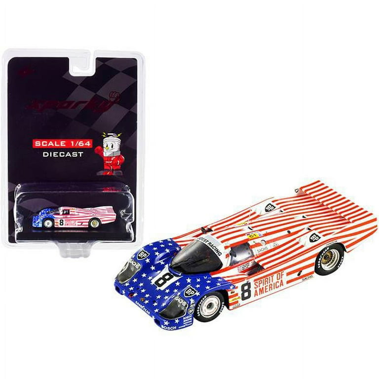 1:64 Porsche 956 No.8 3rd 24H Le Mans 1986 G. Follmer J. Morton K. Miller by Sparky