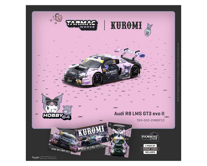 TARMAC WORKS HOBBY43 1/64- LB-Audi R8 LMS GT3 evo II Kuromi - Uno Racing Macau GT Cup T64-043-24MGP10