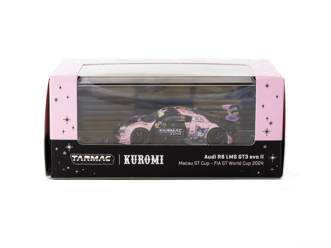 TARMAC WORKS HOBBY43 1/64- LB-Audi R8 LMS GT3 evo II Kuromi - Uno Racing Macau GT Cup T64-043-24MGP10