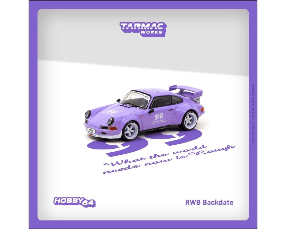 Porsche RWB Backdate Violetta idlers 12 hours 2016