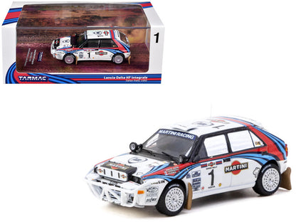 Lancia Delta HF Integrale Safari Rally 1992 Tarmac Works Hobby64 1:64 Kankkunen / Piironen T64-049-92SAF01