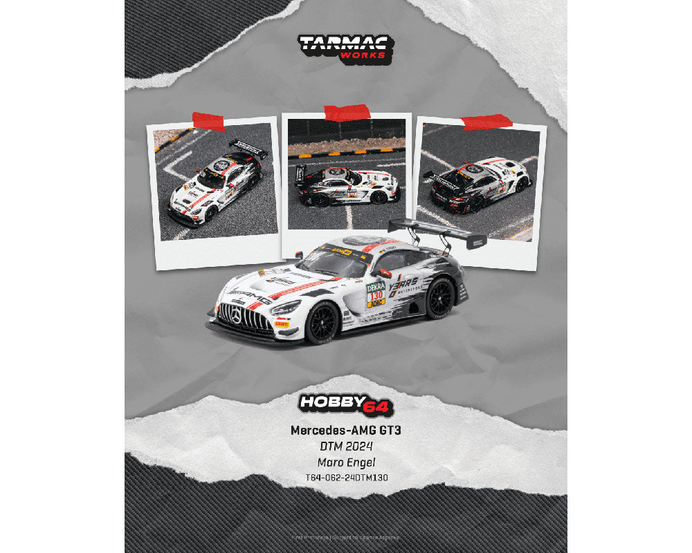 (PRE-ORDER 2026/2027) Tarmac Works 1:64 Mercedes-AMG GT3 