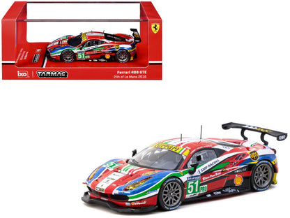 TARMAC WORKS HOBBY64 1/64-Ferrari 488 GTE 24h of Le Mans 2016 G. Bruni / J. Calado / A. Pier Guidi T64-071-16WEC51
