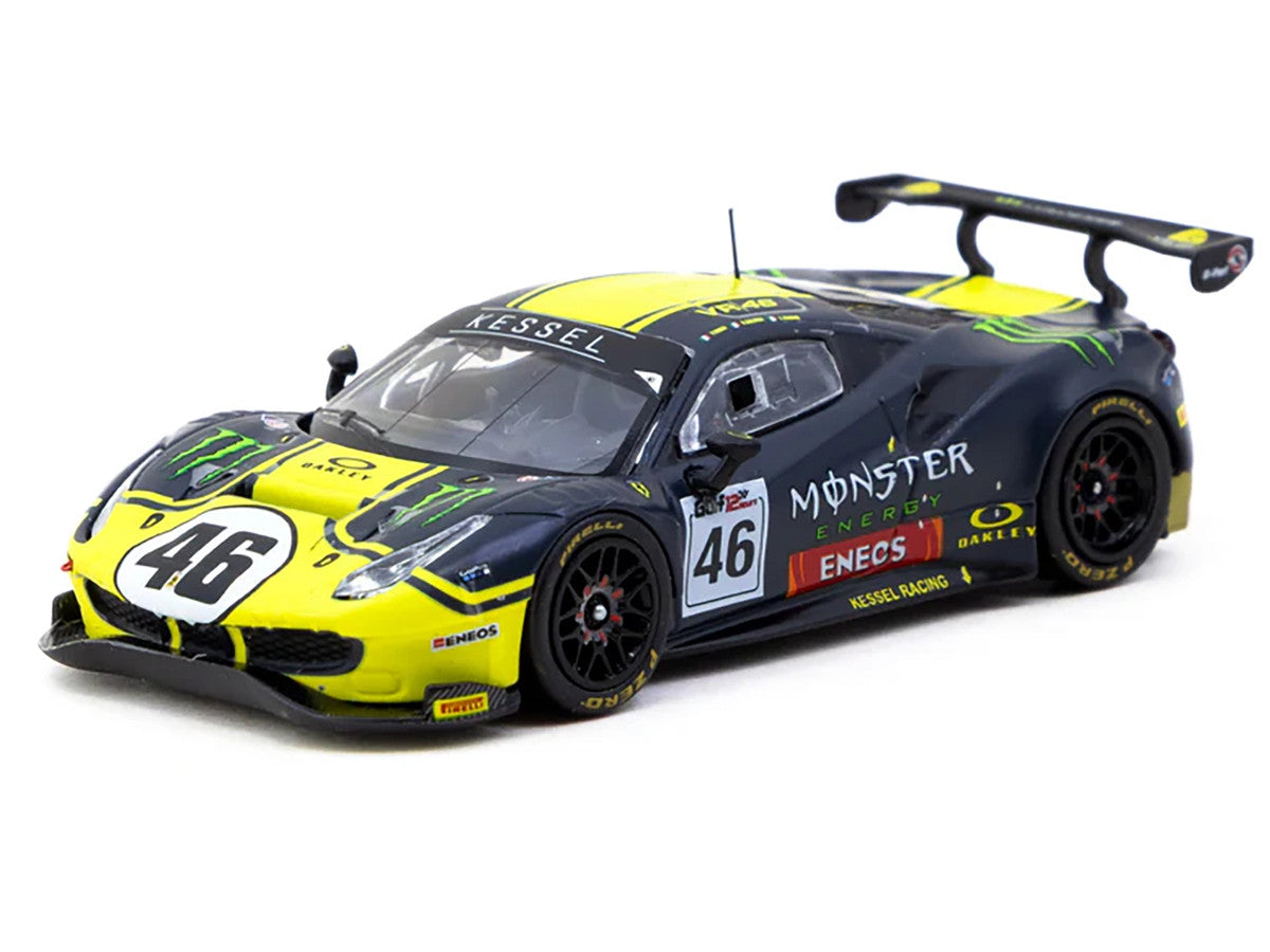 Tarmac Works 1:64-Ferrari 488 GT3 Gulf 12 Hours 2019 V. Rossi / A. Salucci / L. Marini T64-072-19GUF46
