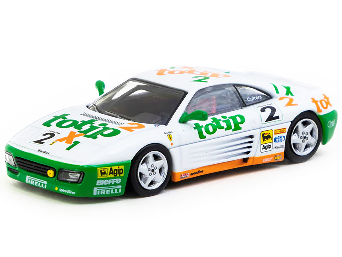 Tarmac Works 1:64-Ferrari 348 Challenge 1993 Paolo Cutrera (T64-082-93CHA02)