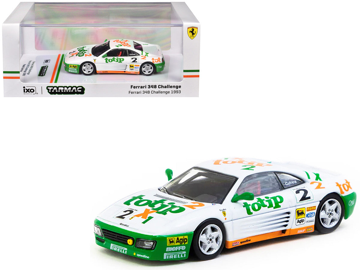 Tarmac Works 1:64-Ferrari 348 Challenge 1993 Paolo Cutrera (T64-082-93CHA02)