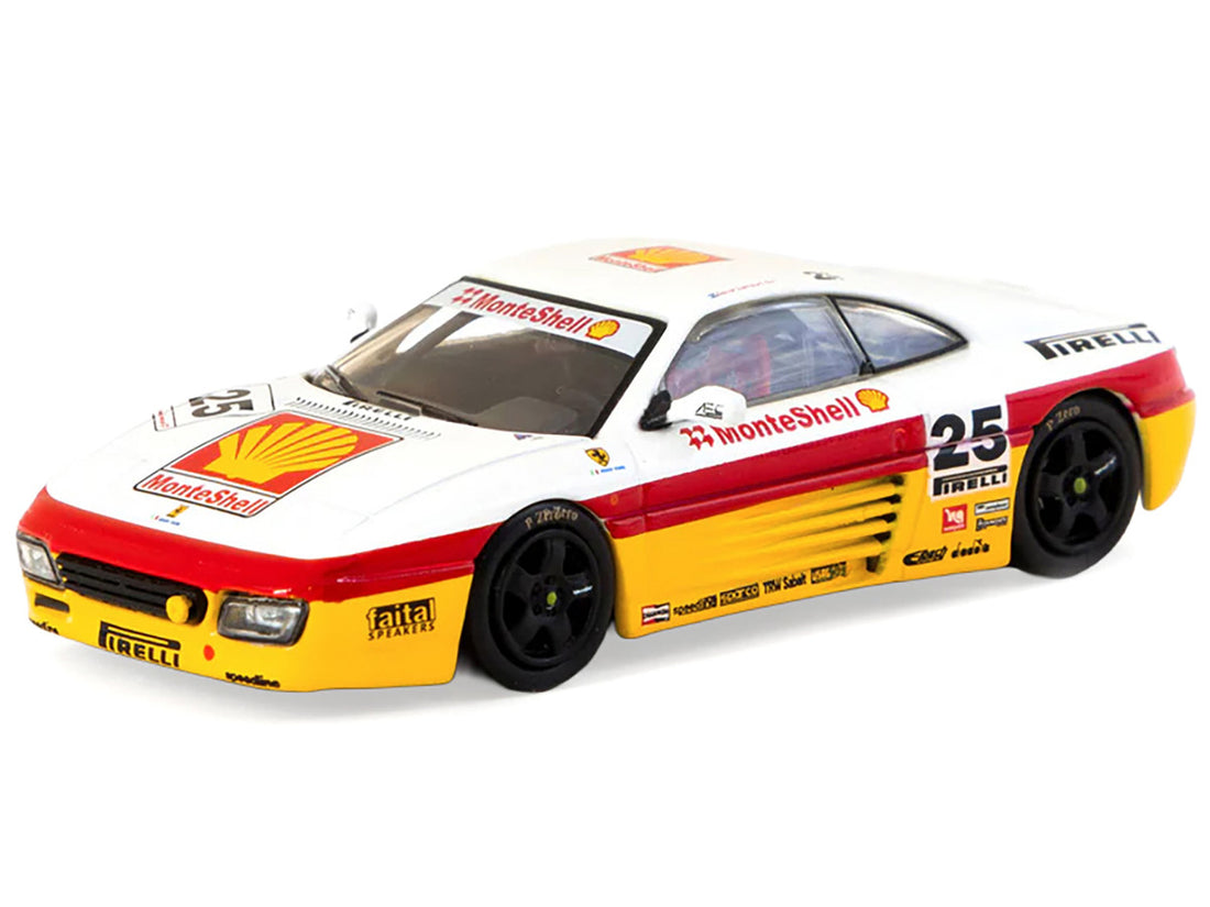 Tarmac Works 1:64-Ferrari 348 Challenge Italian GT 1994 Oscar Larrauri (T64-082-94IGT25)