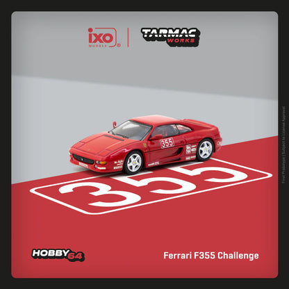 Tarmac Works, Hobby64, Ferrari F355 Challenge Presentation T64-083-PRE