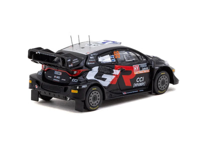 Tarmac Works Hobby64 1:64 Toyota GR Yaris Rally1 Hybrid – Vainqueur Rally Latvia 2024 – Kalle Rovanperä / Jonne Halttunen – T64-085-24RL69