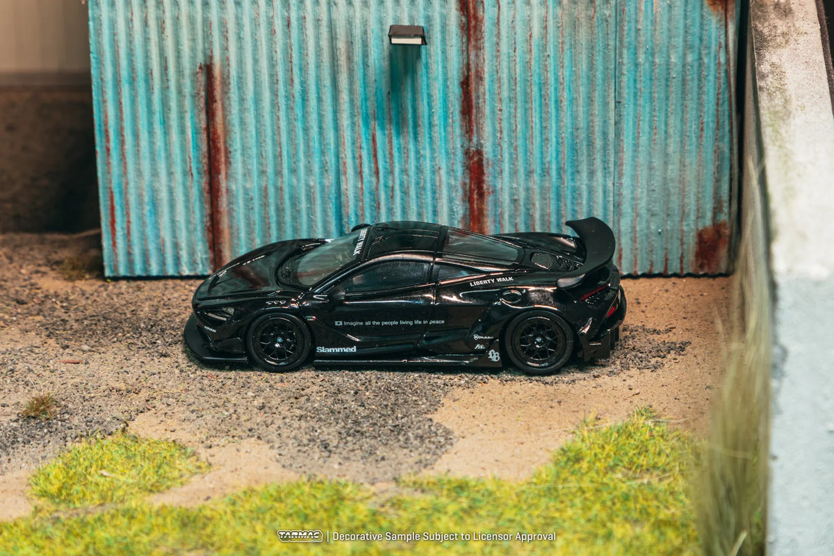 (PRE-ORDER 2026) Tarmac Works 1:64- LB-WORKS 720S Black T64-106-BK
