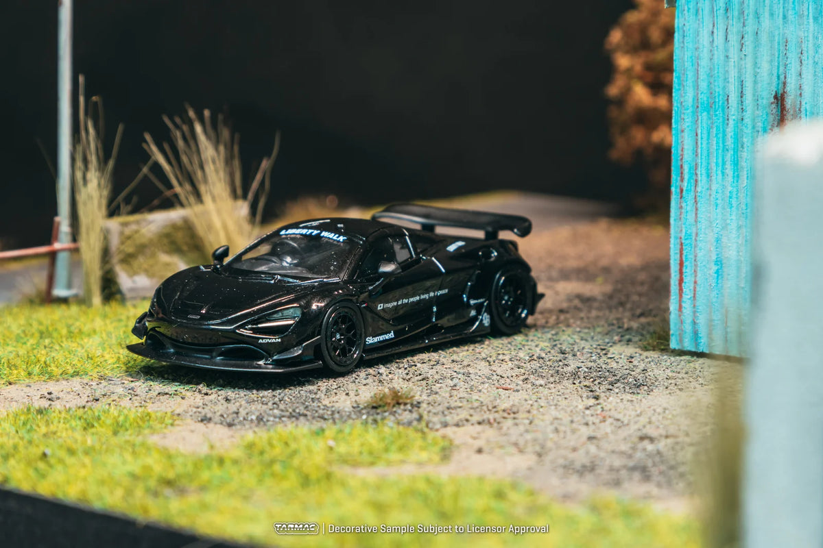 (PRE-ORDER 2026) Tarmac Works 1:64- LB-WORKS 720S Black T64-106-BK